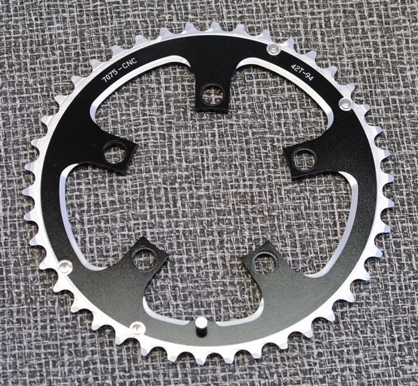 42t x 94 bcd Dimension 8 speed aluminum chainring new