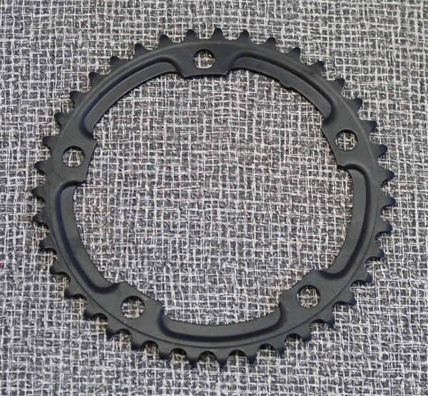 39t x 130 bcd Shimano 105 double 10 speed aluminum chainring new