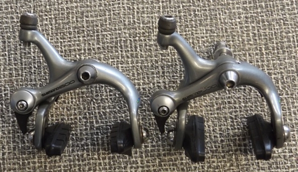 Shimano 600 BR-6400 SLR single pivot brake calipers 39-49