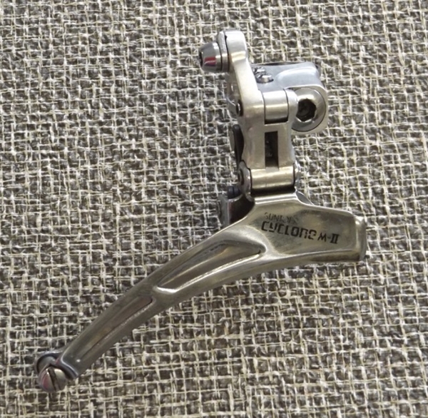 Suntour Cyclone M-II double front derailleur 28.6 band clamp