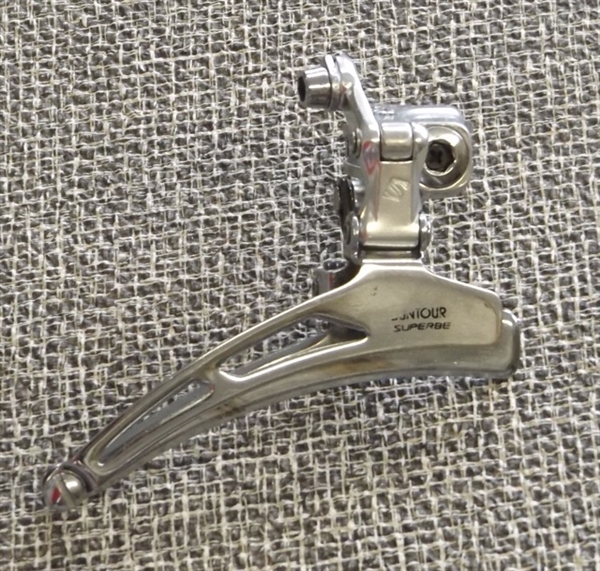Suntour Superbe double front derailleur 28.6 band clamp