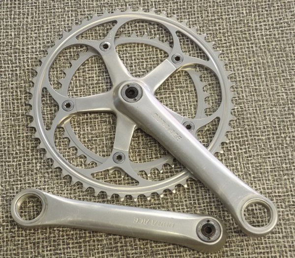 170mm x 130 bcd x 52/39 Shimano Dura-Ace FC-7300 double crankset JIS 1"x24
