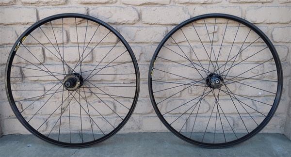 26" Mavic MX -117 Disc rim Cannondale Omega hub 9 speed Disc wheelset