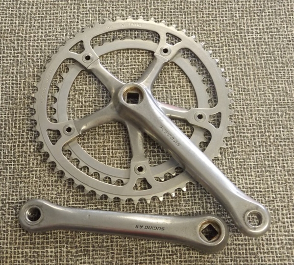 170mm x 144 bcd x 52/42 Sugino AS double crankset JIS