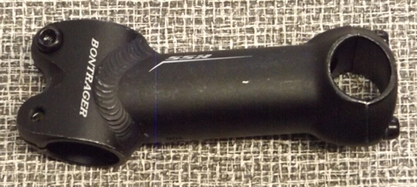 105 x 25.4 x 1-1/8" Bontrager SSR 10 degree threadless stem