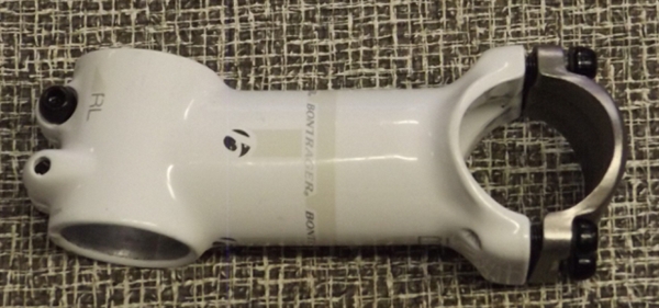 90 x 31.8 x 1-1/8" Bontrager RL 7 degree threadless stem white