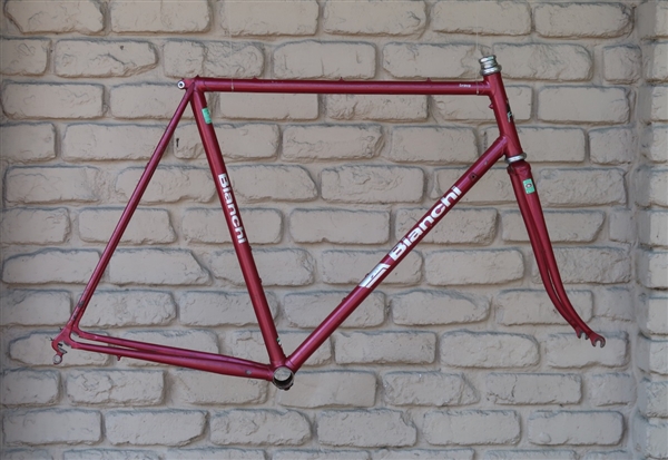 57cm Bianchi Brava Formula Two tubing made in italy road frameset