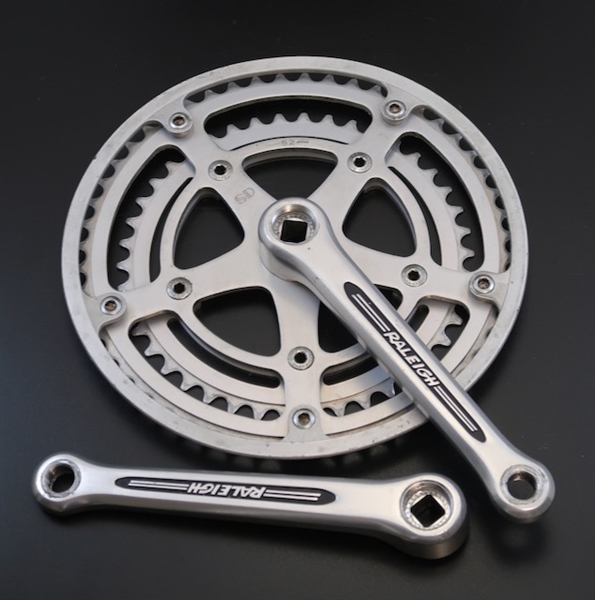 165mm x 118 bcd SR Raleigh double crankset 52/40