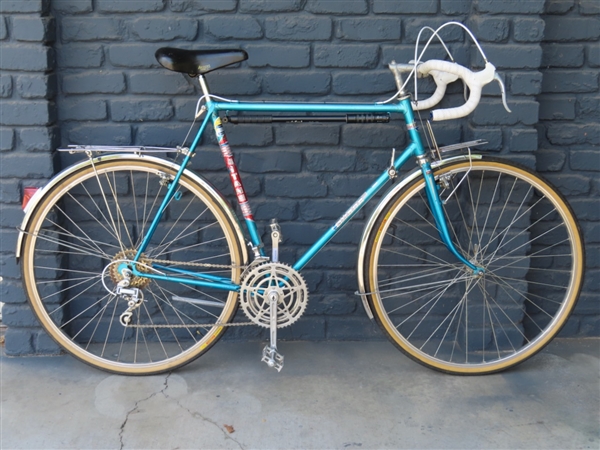 60cm Gitane Randonneur cantilever brake touring bicycle, fits 6'' to 6'3'' rider