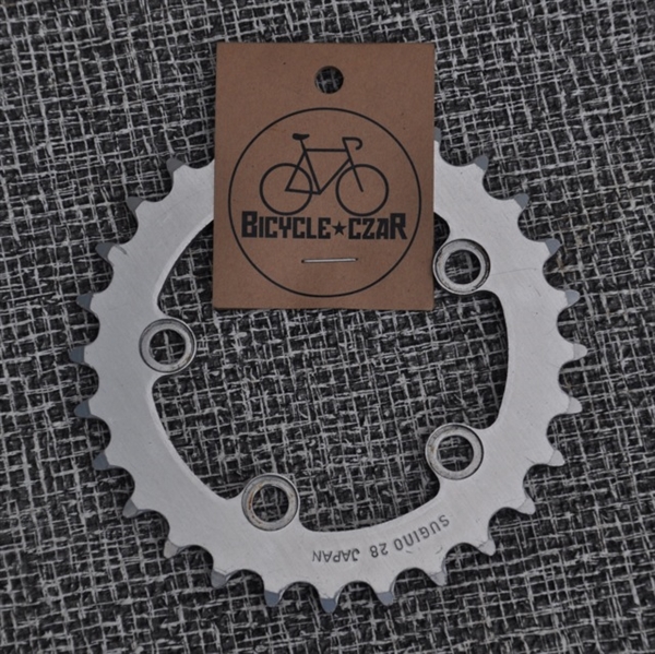 28t x 74 bcd Sugino aluminum chainring