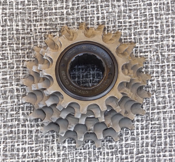 6 speed 13-21 Shimano 600 MF-6208 freewheel