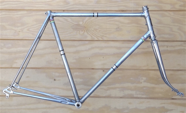 58cm Bottecchia Columbus Campagnolo Italian Chrome Frameset 1960's
