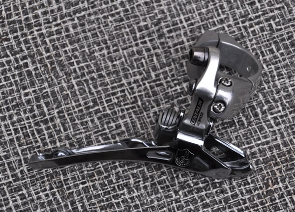 10 speed Campagnolo Centaur double front derailleur 31.8
