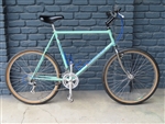 22" large Bianchi Grizzly Lugged Chrome fork  vintage rigid mountain bike