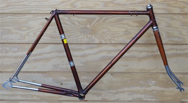 53cm Raleigh Super Course Nervex Lug Reynolds steel road frame England