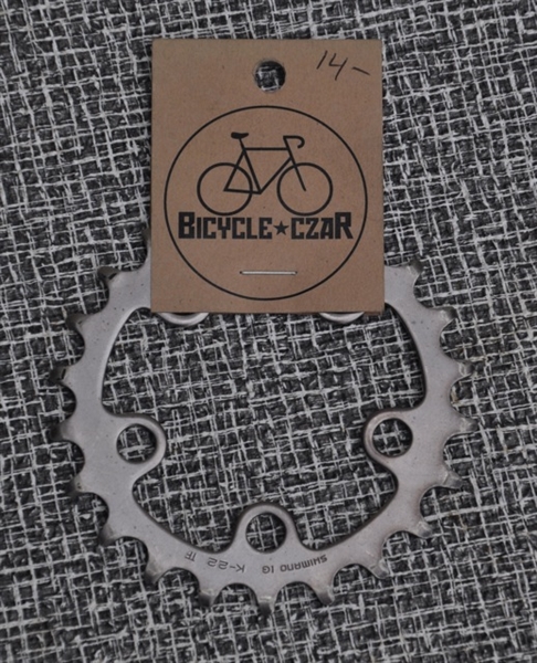 22t x 58 bcd Shimano steel chainring