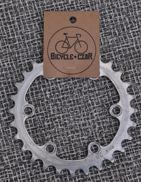 28t x 6 bolt Stronglight aluminum chainring 6 bolt