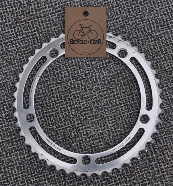45t x 144 bcd Campagnolo Nuovo Record aluminum chainring Italy