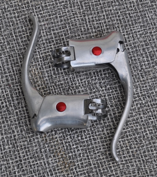 Weinmann quick release non-aero road brake levers 1960's no hoods