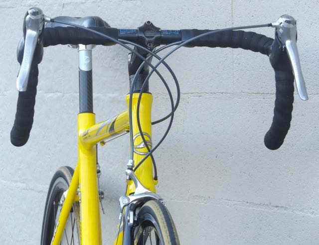 Large GIANT TCR Compact Road Aluminum Carbon Ultegra Road Bike ~5'11