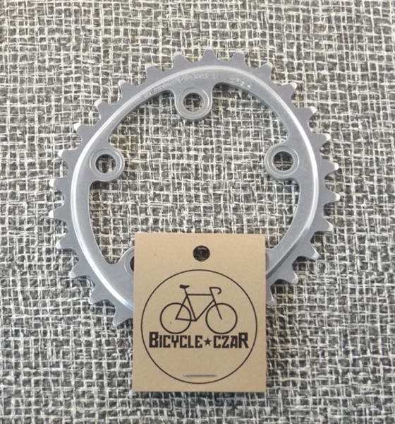 28t x 74 bcd Shimano Biopace aluminum chainring