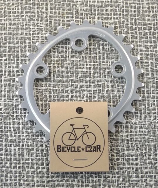28t x 74 bcd Shimano Biopace aluminum chainring