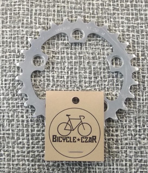 26t x 74 bcd Takagi XT 26 aluminum chainring