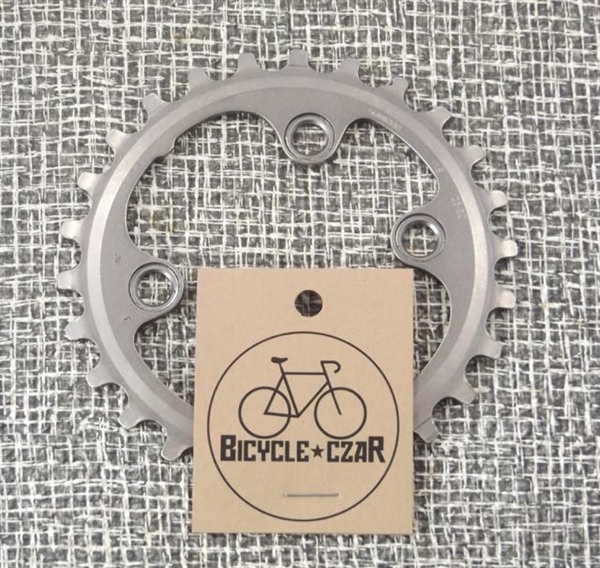 26t x 64 asymmetrical bcd Shimano Dyna-Sys 11 speed aluminum chainring