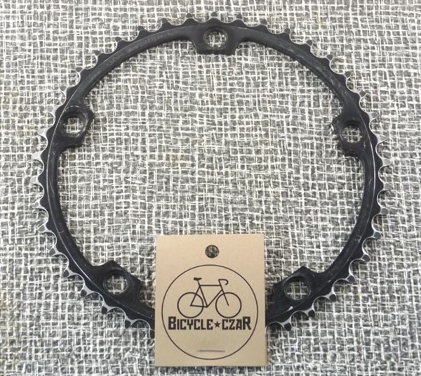42t x 144 bcd Sugino Suntour Superbe Pro aluminum chainring Japan black