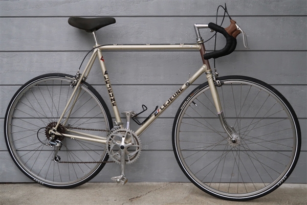60cm LEJEUNE Champagne Vintage French Reynolds Road Bike ~6'1"-6'4"