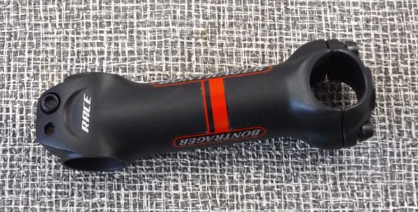 110 x 26.0 x 1-1/8" Bontrager Race 7 degree threadless stem black