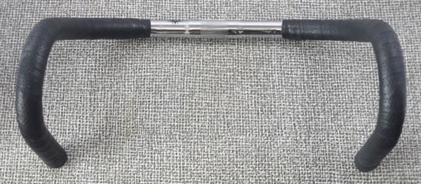 38m x 25.4mm Soma steel crit track drop bars w/ Deda tape