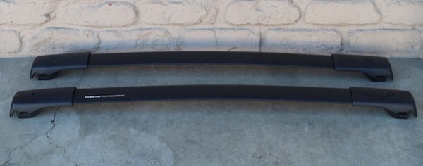 Aero roof rack load bars for roof rails