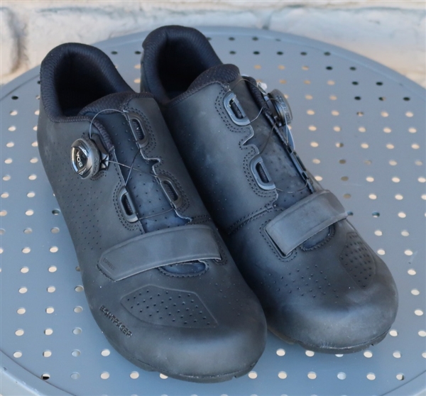US 13/EU 46 Bontrager Espresso mens road shoe black NEW