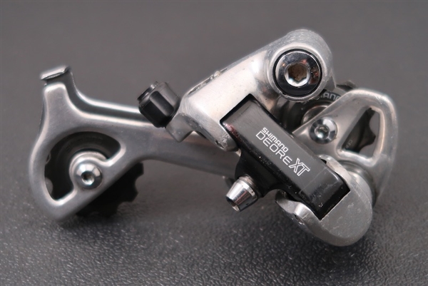 6 Speed Shimano Deore XT RD-M730 long cage rear derailleur