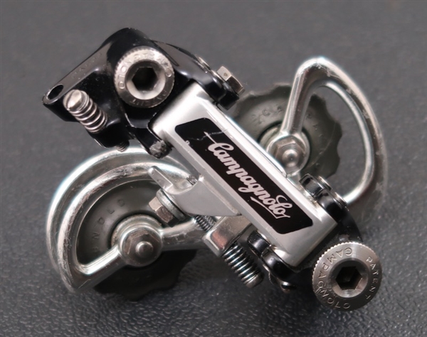 Campagnolo Super Record Short Cage Rear Derailleur 1983 Vintage Italy Titanium