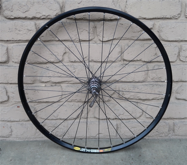 26" Mavic x717 Shimano XTR Disc front wheel