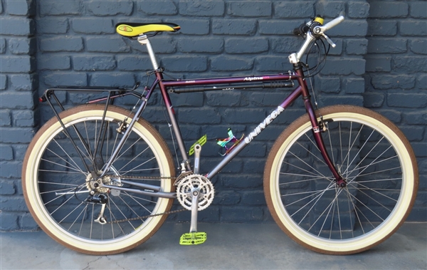 22in Alpina 505 double-butted chromoly all-terrain bicycle